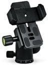 Set montimi për tripod Foldio360 Smartdome, kokë universale ball head alumini, për smartphone, i zi