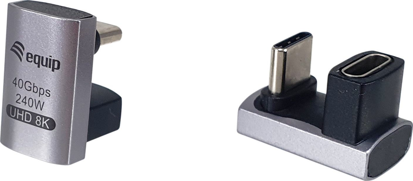 Adapter USB Equip USB4 C në C, 40Gbps, PD 240W, paketim 2 copë