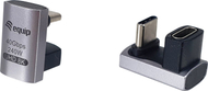 Adapter USB Equip USB4 C në C, 40Gbps, PD 240W, paketim 2 copë