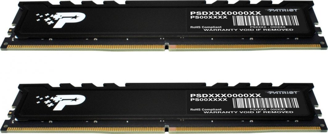 Memorie Patriot Signature Premium, DDR5, 48 GB, 5600 MHz, CL46, PSP548G5600KH1