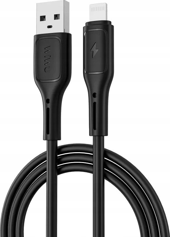 Kabllo USB Wiwu Starlink Series Wi C001, USB A në Lightning, 2.4A, e zezë
