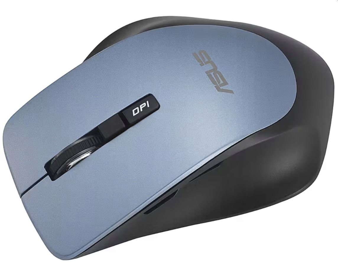Mouse wireless ASUS WT425, optik, 1600 dpi, gri blumarin