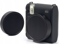 Заштитен капак за леќа LoveInstant за Fujifilm Instax Mini 99, алуминиумски, со еластично јаже, црн