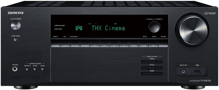 Marrës AV Onkyo TX-NR6100, i zi