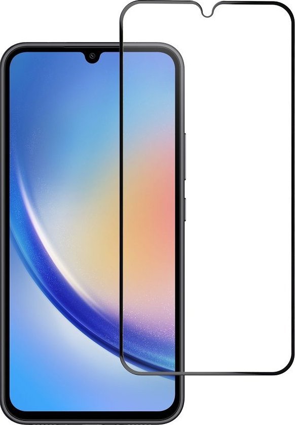 Mbrojtëse ekrani xhami Blue Star 5D për Samsung A34 5G, ngjitje e plotë, transparente