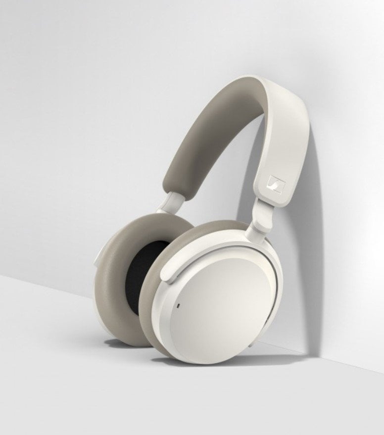 Kufje mbi vesh Sennheiser Accentum, wireless, me mikrofon, të bardha