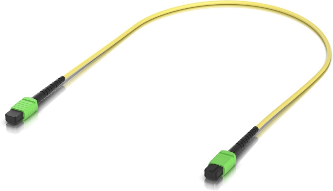 Kabllo fibër optike Ubiquiti UACC-OFC-SA-MPMP-0.5M, single mode, 0.5m, e verdhë