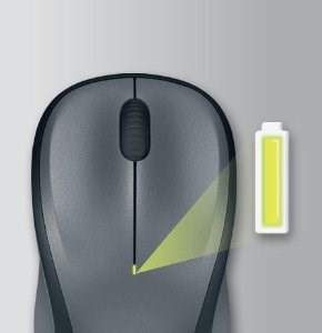 Maus Logitech M235, RF Wireless, i hirtë