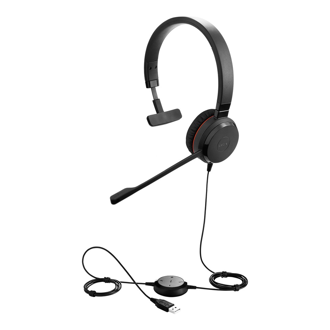 Kufje Jabra EVOLVE 30 II MS Mono, të zeza