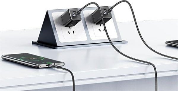 Сет кабли USB-C Usams SJ718, 3A, 1.2 m, челик, 30 парчиња