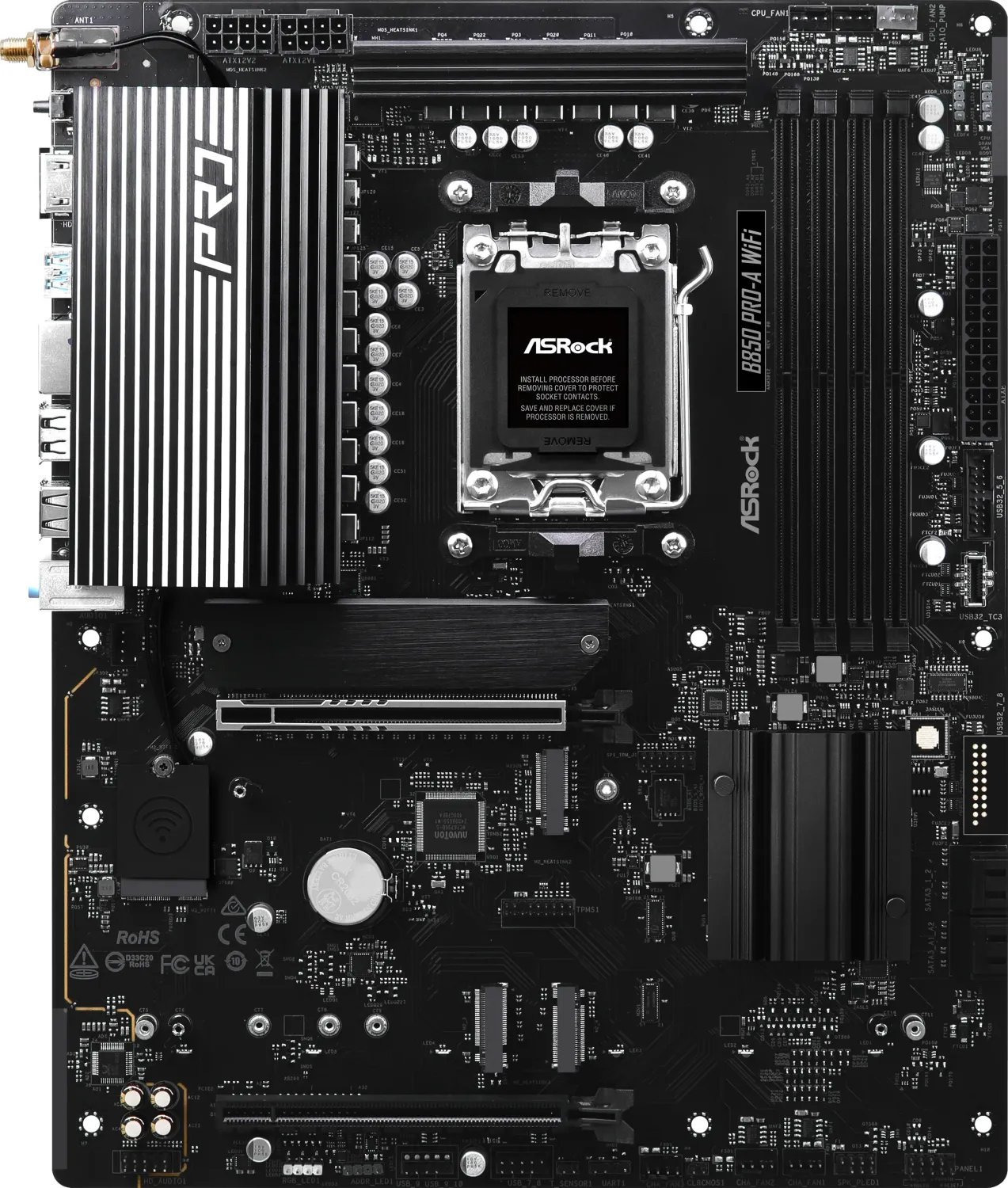 Motherboard Asrock B850 Pro-A WiFi, Socket AM5, DDR5, ATX