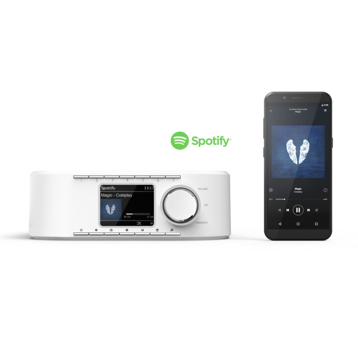 Radio Hama DIR355BT, e bardhë