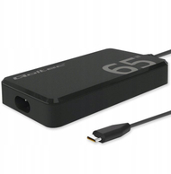 Karikues rrjeti Qoltec GaN Fast Slim D, 65W, USB C 3.1, i zi