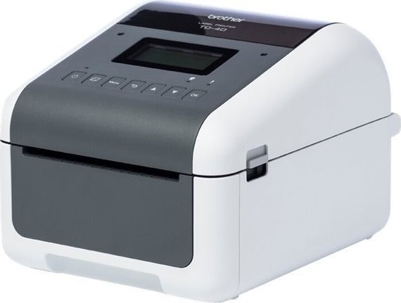 Printer etiketash Brother TD4550DNWBXX1, 300 dpi, 108 mm, gri