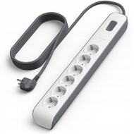 Prizë Belkin Power Strip, 6 dalje, kabllo 2 m, e bardhë