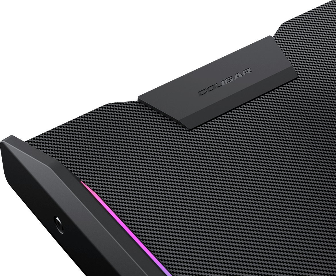 Tavolinë gaming Cougar E-MARS, elektrike, 150 x 75 cm, e zezë