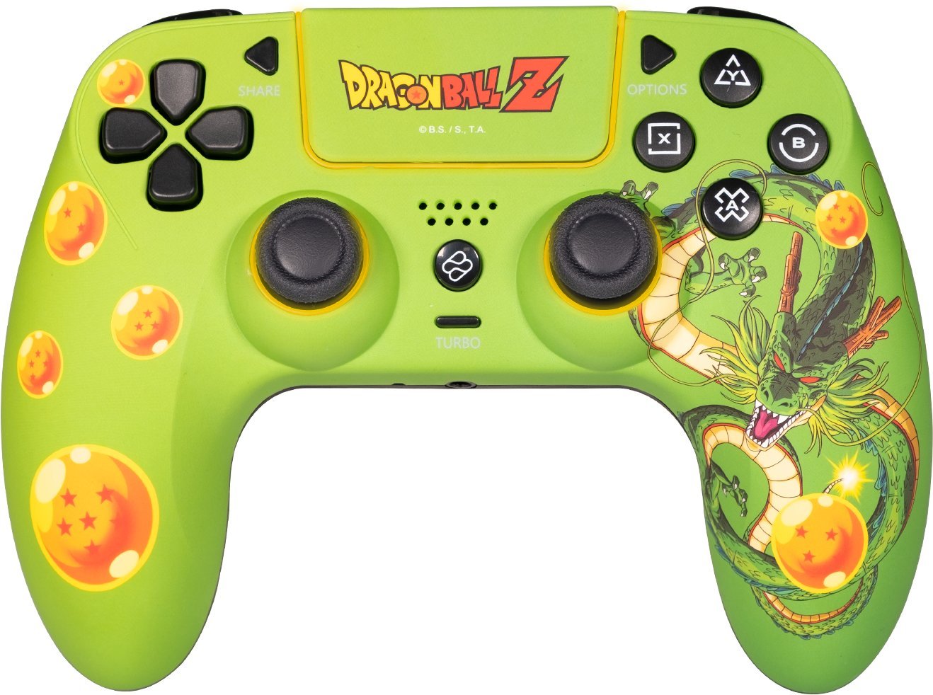 Gamepad wireless FR-TEC Dragon Ball Z Shenron, për PS4 dhe PC, i shumëngjyrshëm