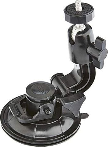 Mbajtëse vakumi për kamerë Mantona Suction Cup Mount XL, diametër 9 cm, fije 1/4", me GoPro Mount, e zezë