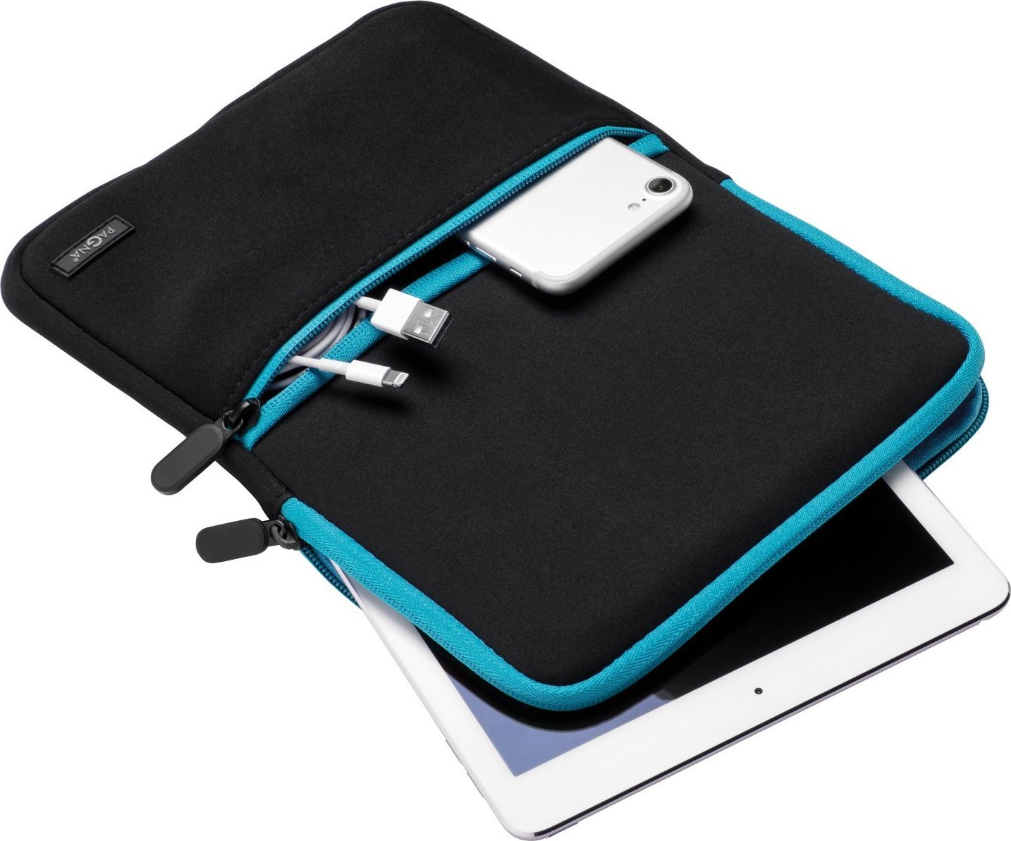 Çantë për tablet Pagna Go, deri 10", e kaltër
