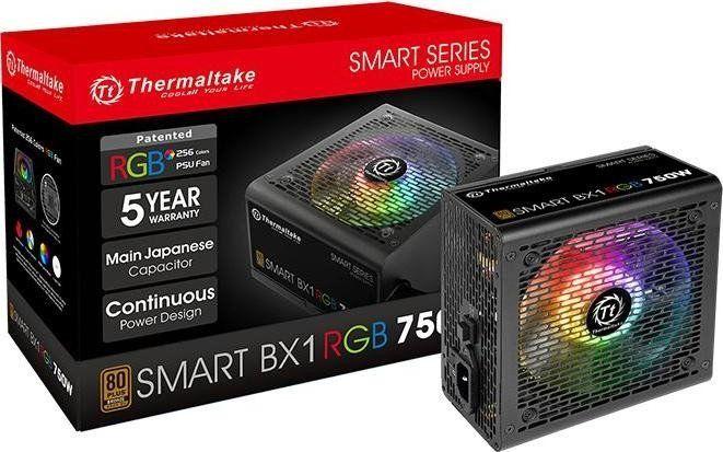 Burim energjie Thermaltake Smart BX1 RGB PS-SPR-0750NHSABE-1 ATX, 750W