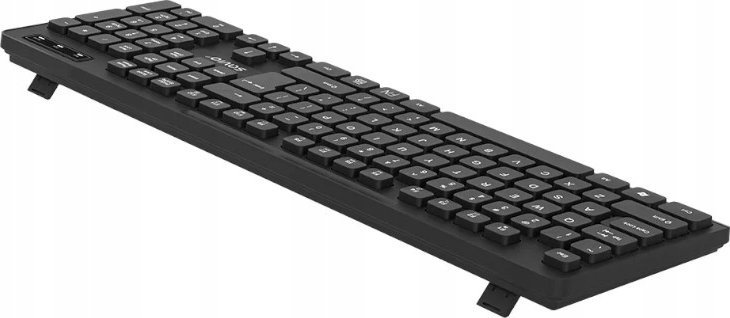 Tastierë wireless Savio KB-02, 2.4 GHz, USB, e zezë