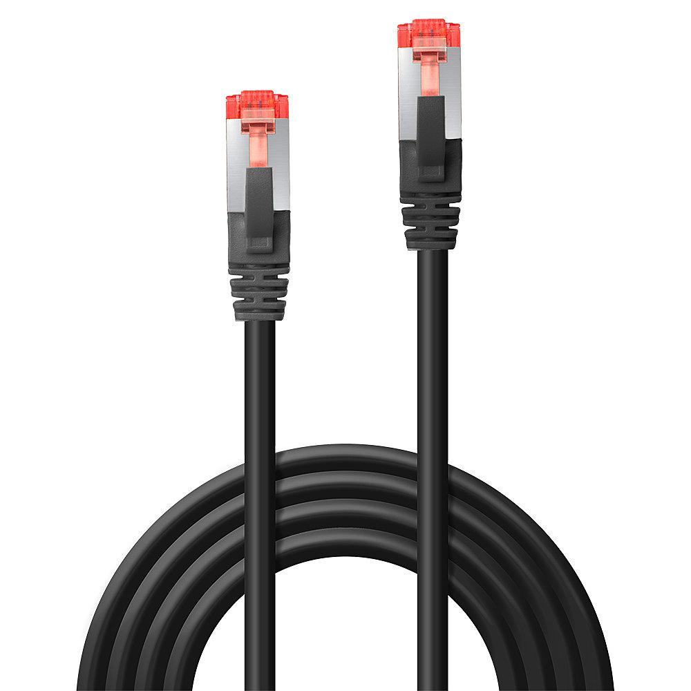 Kabllo rrjeti Lindy Cat.6 S/FTP, RJ-45 në RJ-45, 1m, e zezë