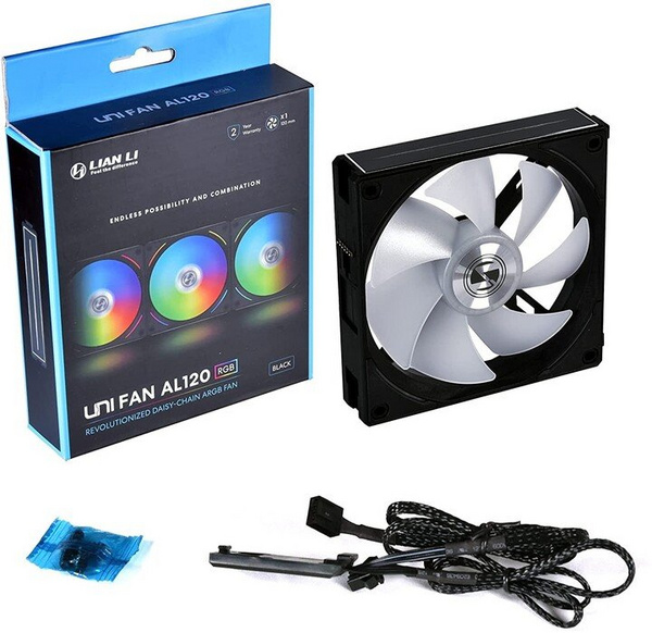 [OUTLET] Ventilator LIAN-LI UNI FAN AL120 RGB PWM, 120mm, i zi