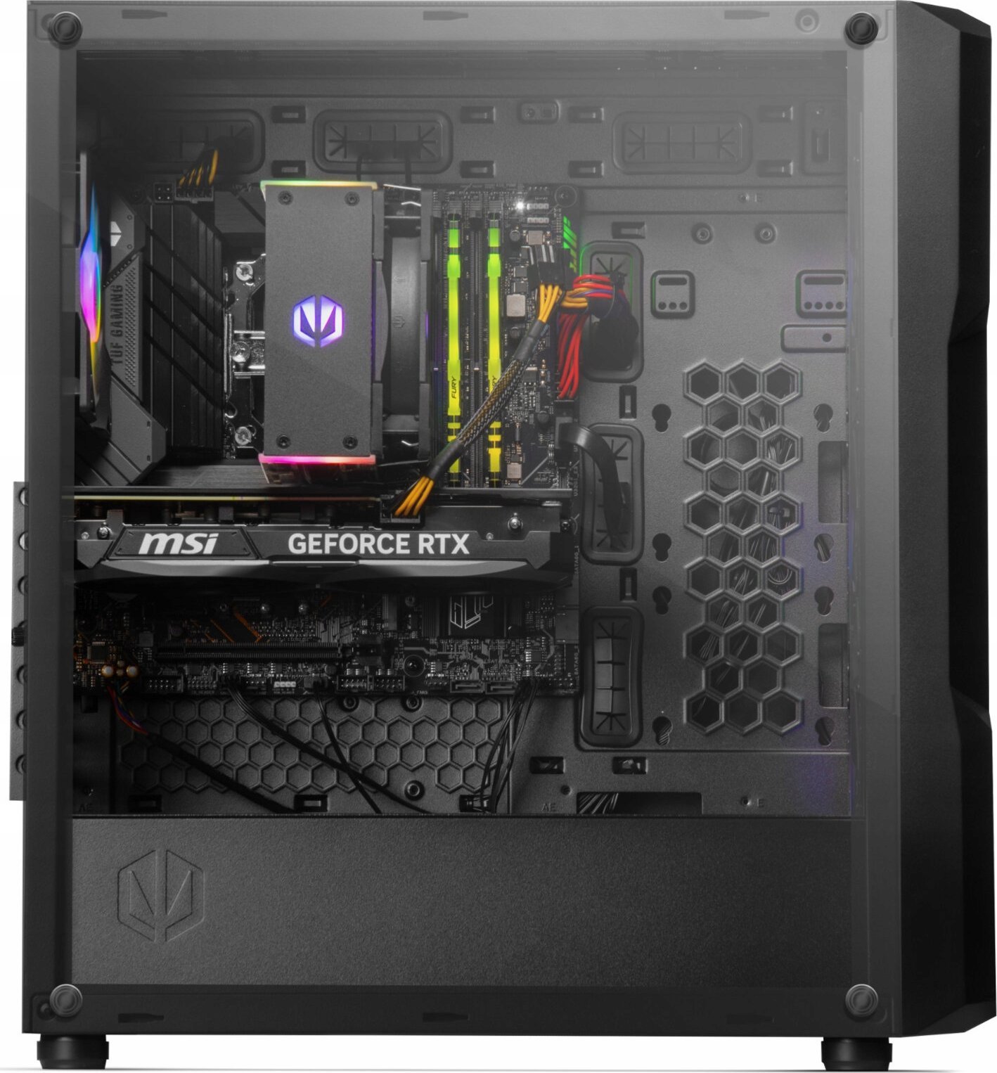 Kompjuter gaming Lynx Gamer 2024, Intel Core i5, RTX 4060 8GB, 16GB RAM, 1TB SSD, i zi