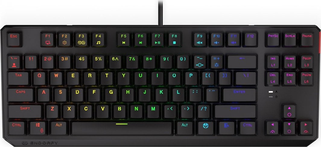 Tastierë Endorfy Thock TKL Kailh Red (EY5A003)