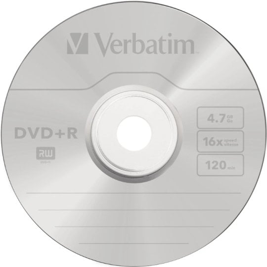 Disk DVD Verbatim Matrix DVD+R, 4.7GB, 16X, 1 copë