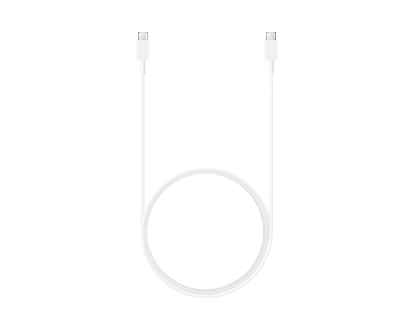 Kabllo Samsung USB-C në USB-C, 1.8m, e bardhë