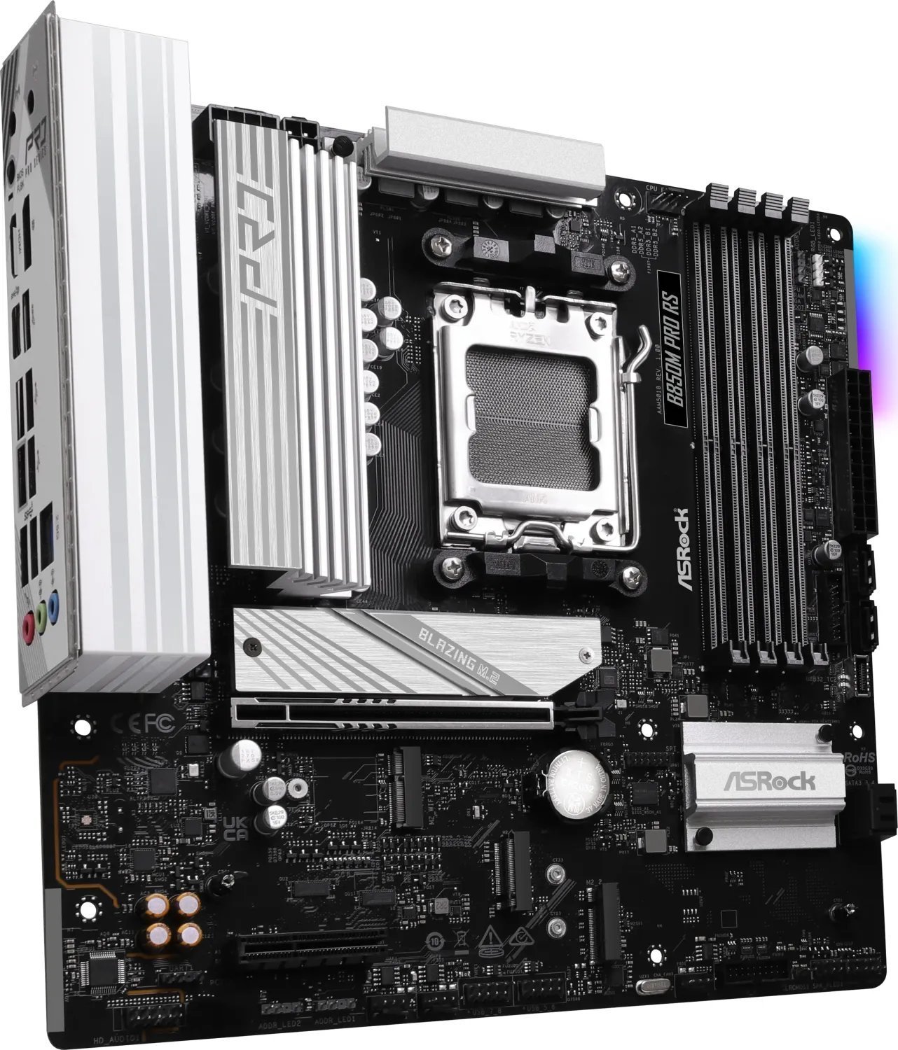 Pllakë amë Asrock B850M Pro RS, Socket AM5, DDR5, Micro ATX 3