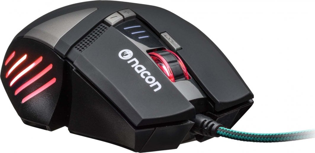 Maus Nacon GM-300, me kabllo, USB, i zi