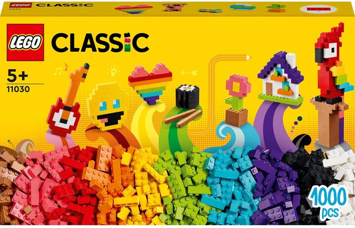 Set LEGO® Classic 11030 Big pack of bricks, 1000 pjesë