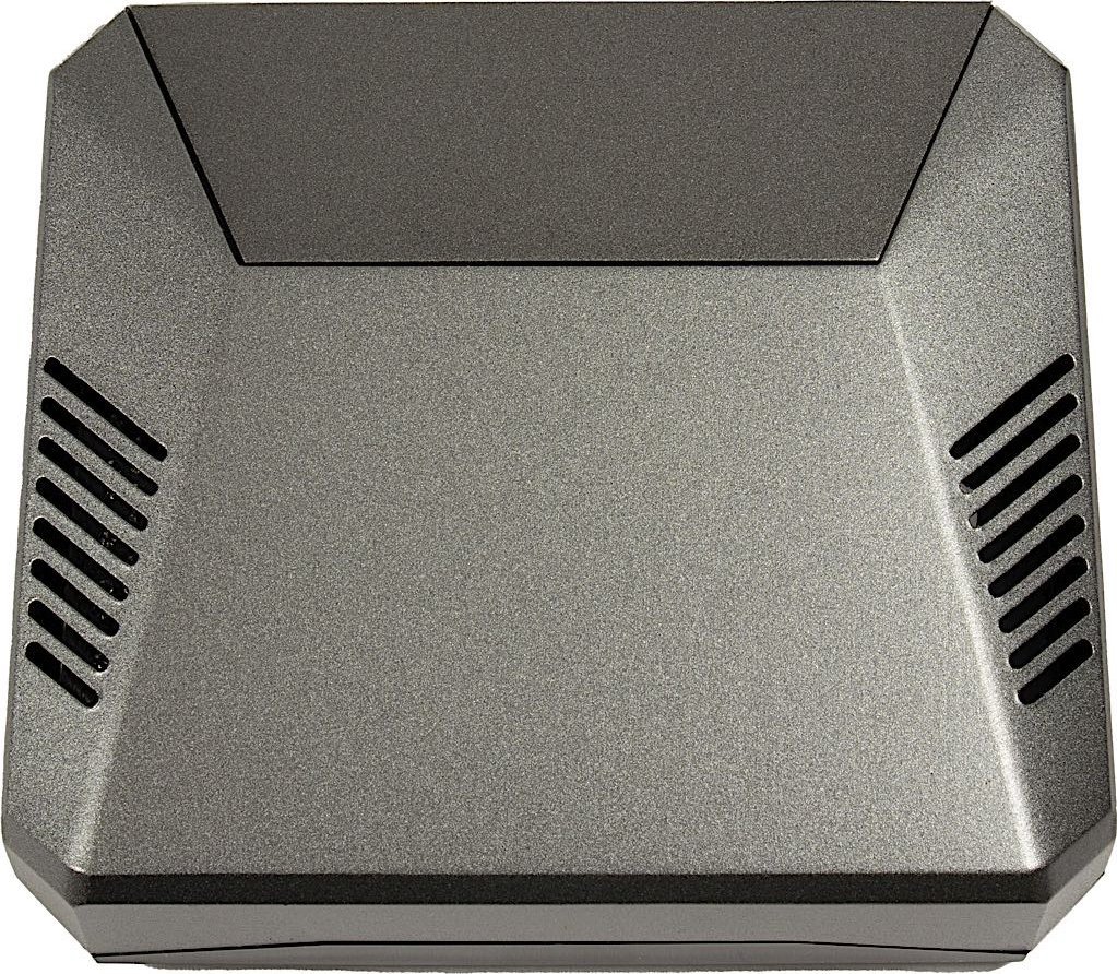 Kuti për zhvillim Inter-Tech ODS-727, për Raspberry Pi 4, alumini, gri