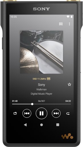 MP3 Player Sony Walkman NW-WM1AM2, Bluetooth, seri Signature, i zi