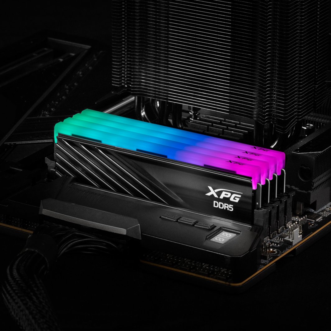 Memorie ADATA XPG Lancer Blade RGB, DDR5, 32 GB, 6000 MHz, CL30, AX5U6000C3016G-DTLABRBK
