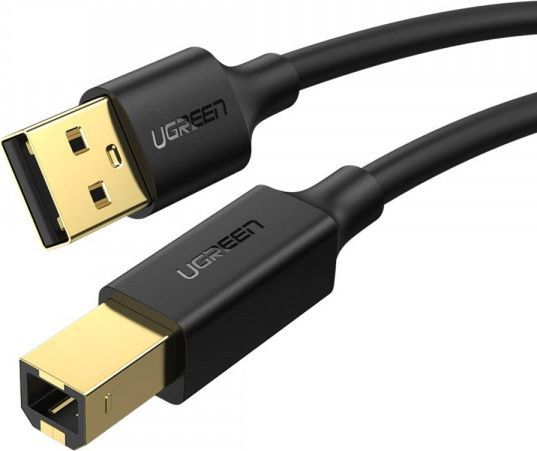 Kabllo printeri Ugreen, USB, 5 m, e zezë