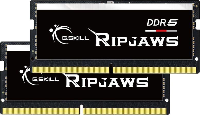 Memorie Ram G.Skill Ripjaws, SODIMM, DDR5, 32GB, 5200MHz, CL38 (F5-5200S3838A16GX2-RS)