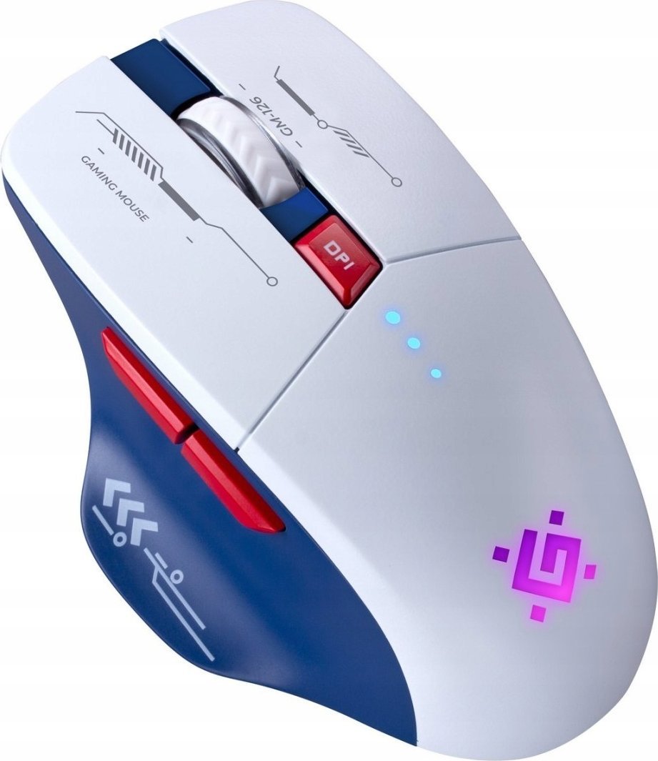 Maus pa tela Defender 52126, Bluetooth 2.4GHz, RGB, i zi