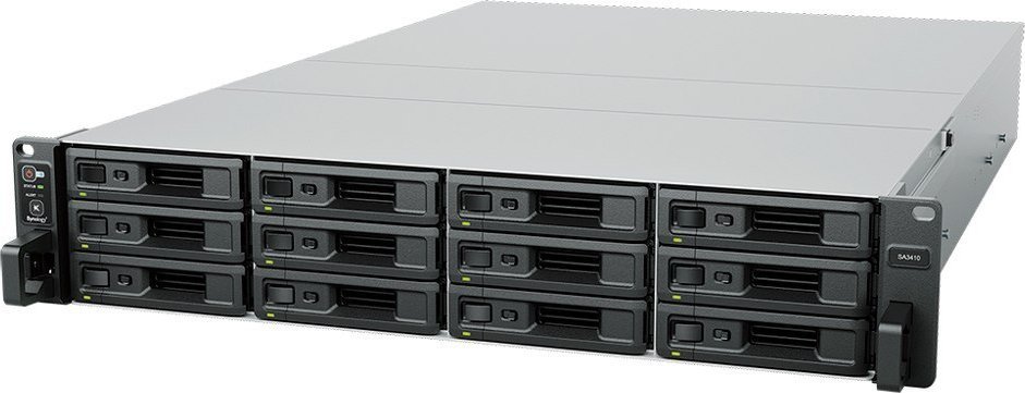 Server NAS Synology SA3410, 12 bay, rack 2U, GbE LAN, USB 3.2 Gen1