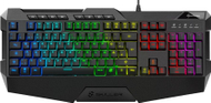 Tastierë gaming Sharkoon SKILLER SGK4, USB, ndriçim RGB, e zezë