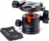 Kokë tripod K&F Concept BH-28L, kapacitet 10kg, montim 1/4" 3/8", e zezë
