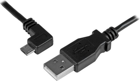 Kabllo USB StarTech.com USBAUB1MLA, Micro USB 2.0, 1 m, e zezë