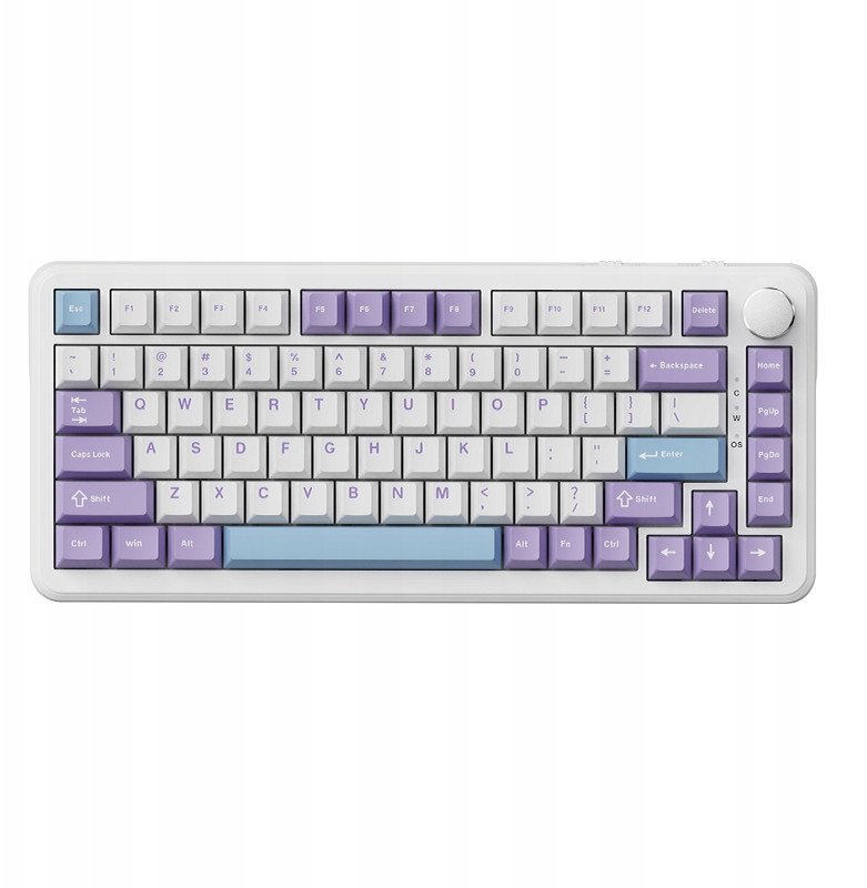 Tastierë mekanike gaming AJAZZ AK820max, triple mode, me kabllo, e zezë