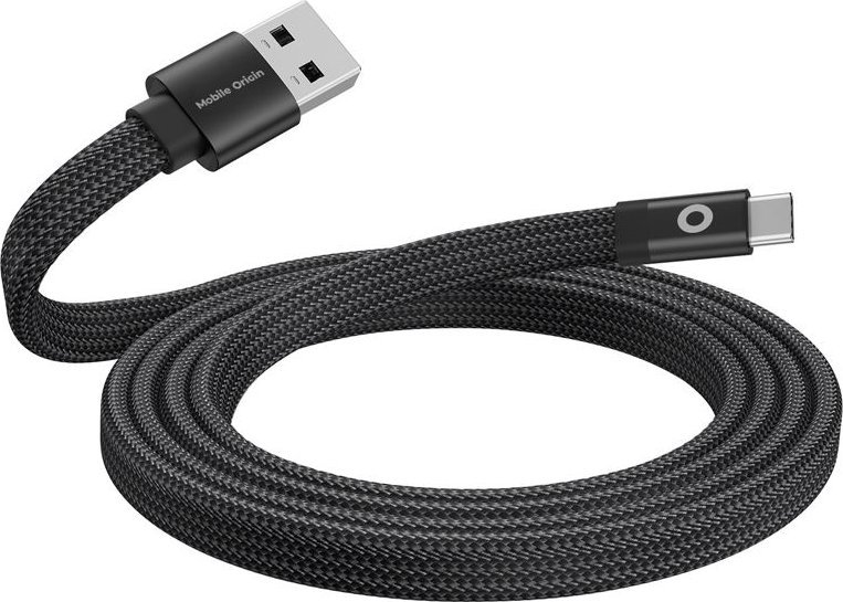 Kabllo magnetike Mobile Origin, USB A në USB C, 1m, e zezë