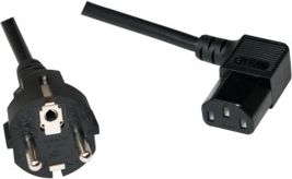 Kabllo rryme LogiLink CP117, Schuko në C13, 2m, e zezë