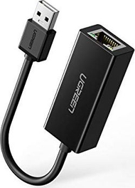 Мрежен адаптер Ugreen CR110 UGR533BLK, USB A, 10/100 Mb/s, црн