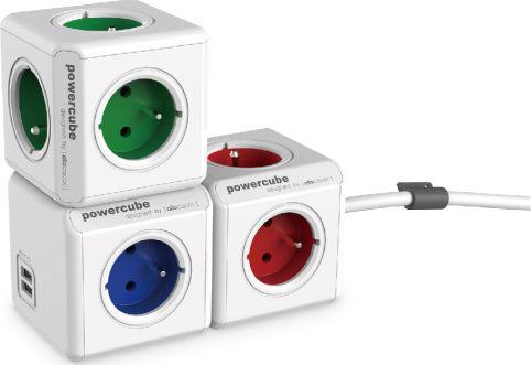 Shpërndarës Strips PowerCube, i gjelbër