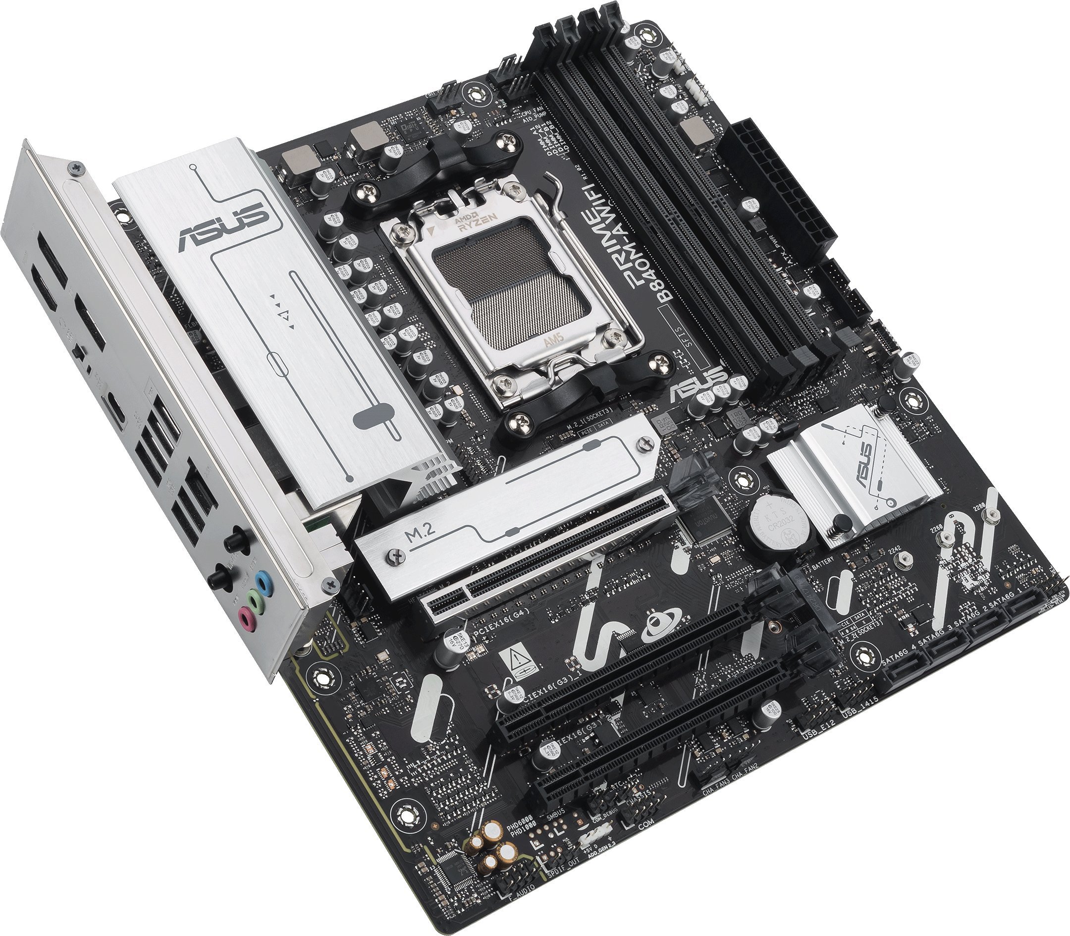Pllakë amë ASUS PRIME B840M A WIFI, socket AM5, DDR5, Micro ATX